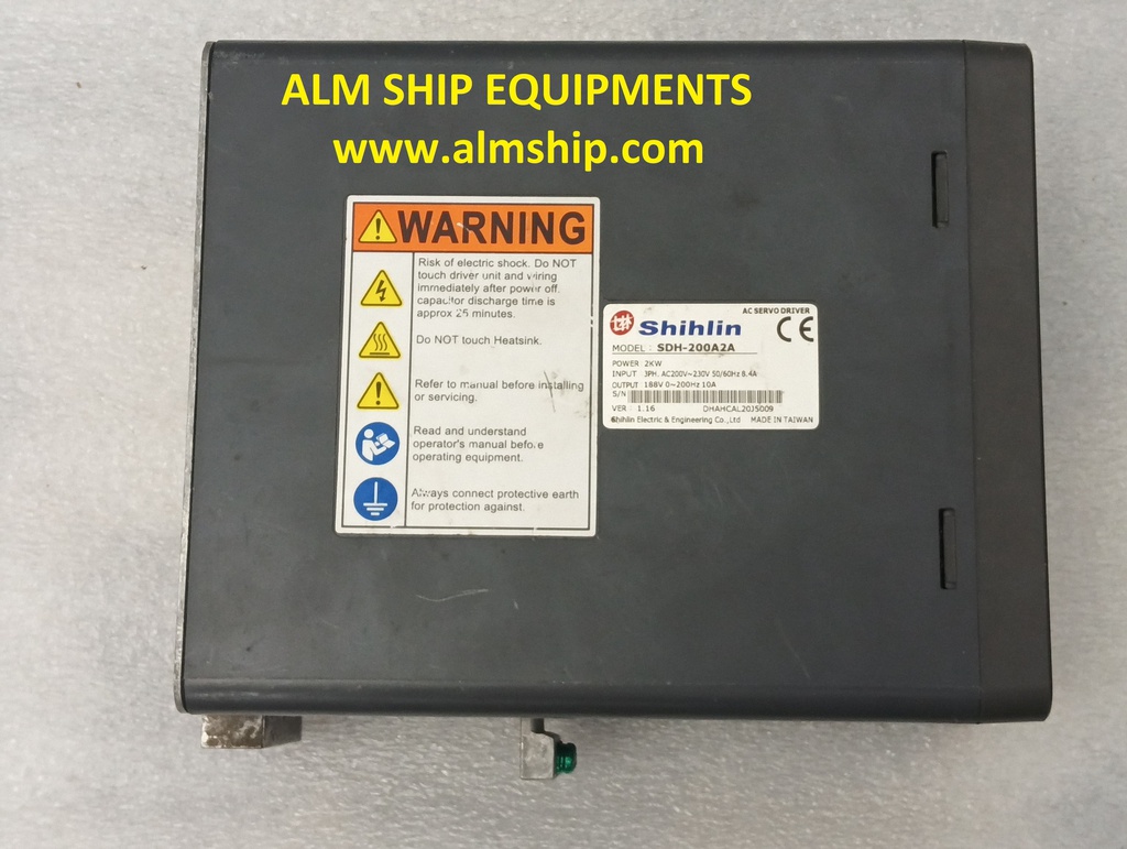 SHIHLIN SDH-200A2A AC SERVO DRIVER