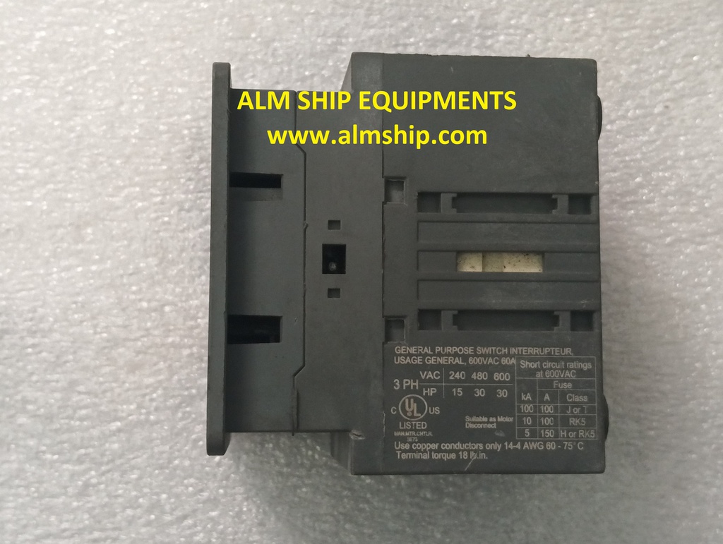 ABB OT63FT3 SWITCH DISCONNECTOR