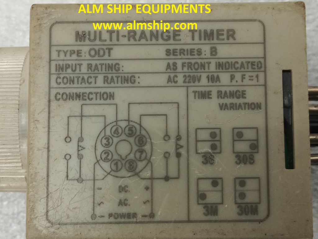 KAM ODT-B MULTI RANGE TIMER