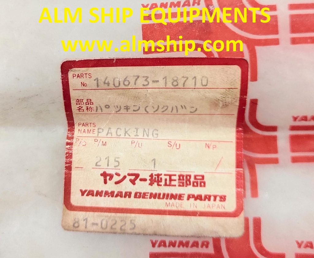 YANMAR PACKING S165