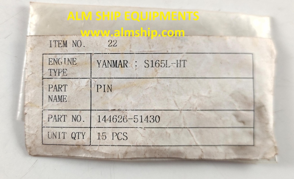 YANMAR PIN S165