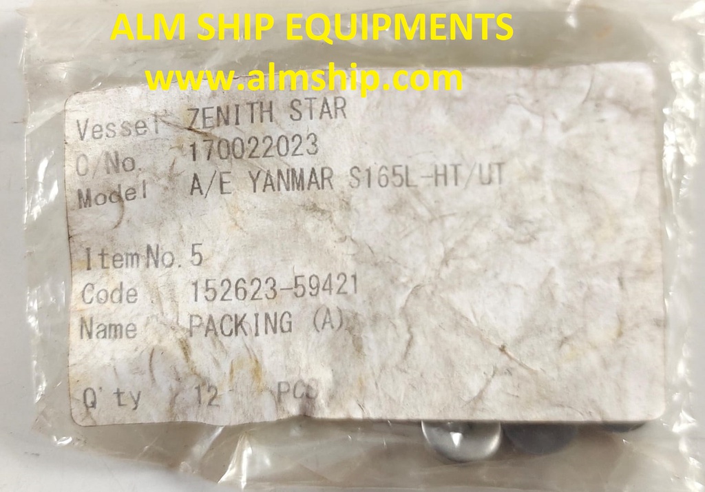 YANMAR PACKING S165
