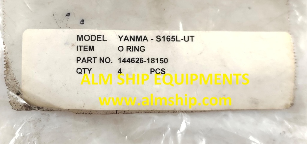 YANMAR O-RING S165
