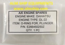 DAIHATSU O-RING FOR PLUNGER DLB-22
