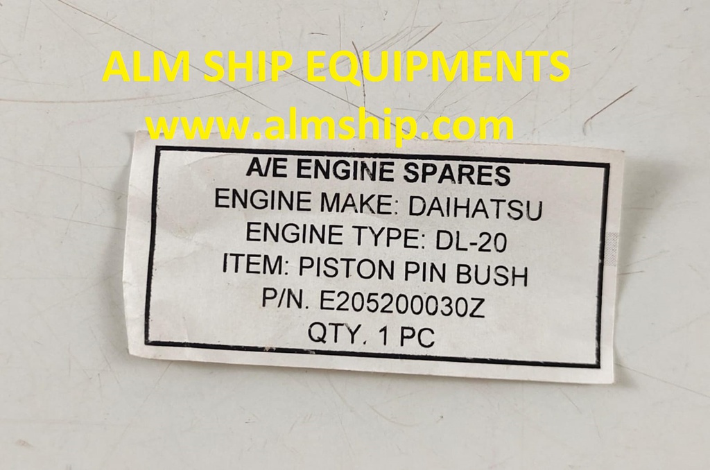 DAIHATSU PISTON PIN BUSH DL-20