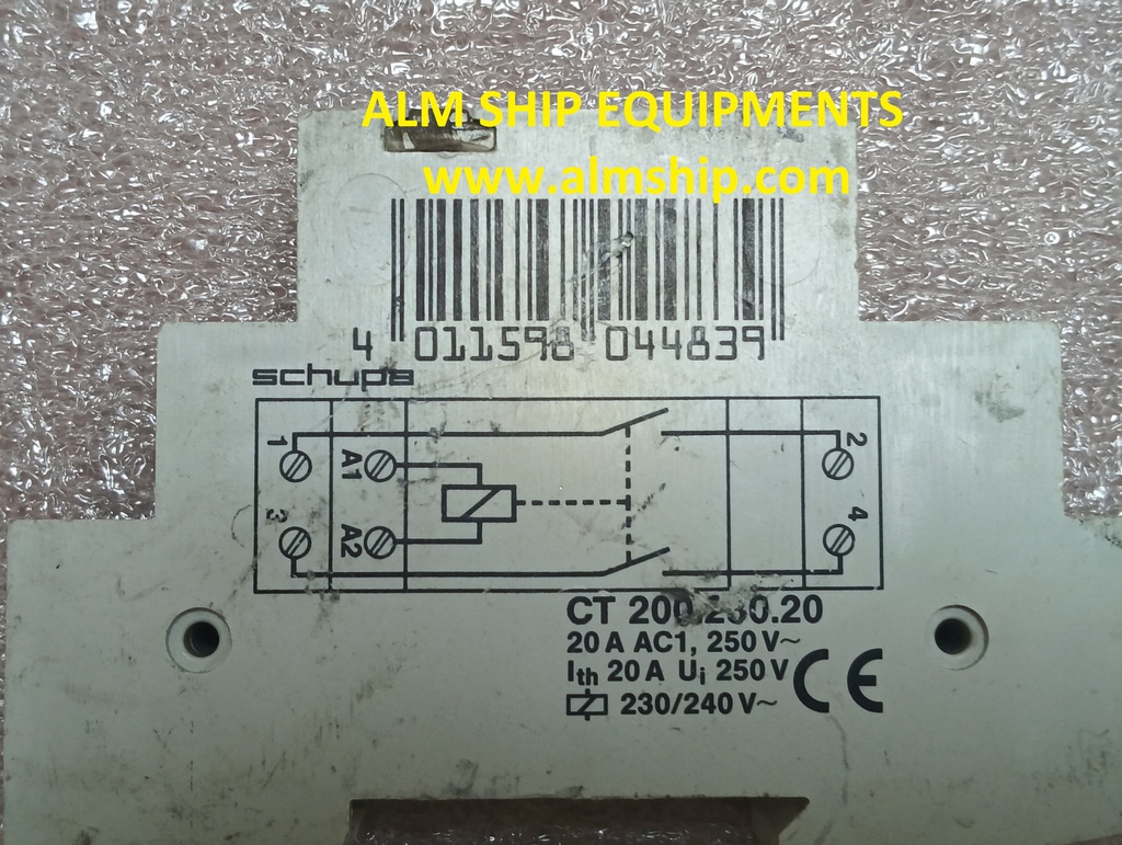 CONTRACTOR / SCHUPA/ CT 200.230.20