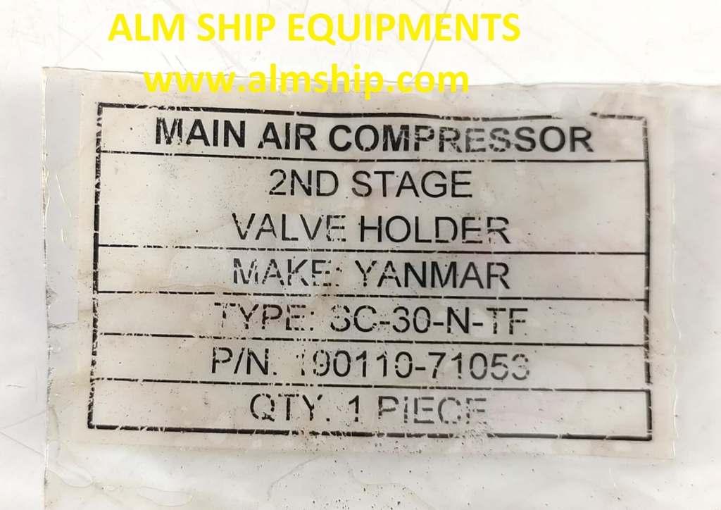 YANMAR VALVE HOLDER SC-30N/SC-40N
