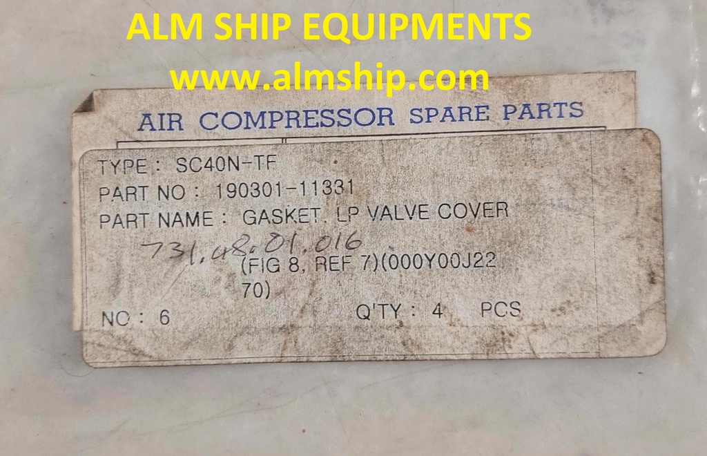YANMAR GASKET SC-30N/SC-40N