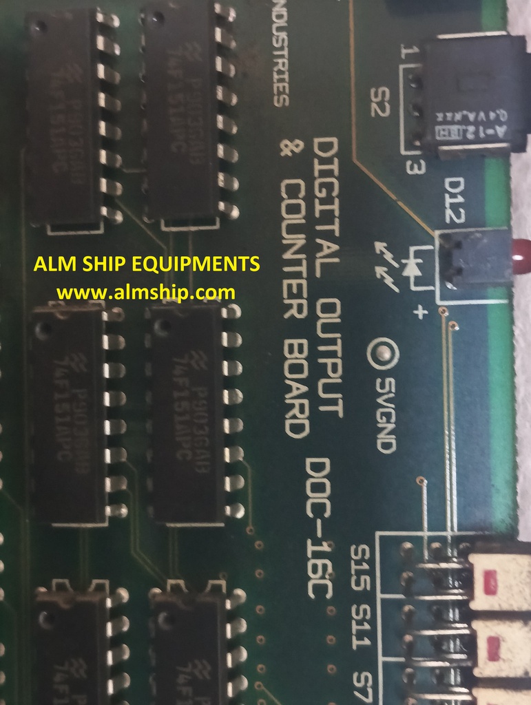 DIGITAL OUTPUT &amp; COUNTER BOARD/DOC-16C/ SAMSUNG HEAVY INDUSTRIES