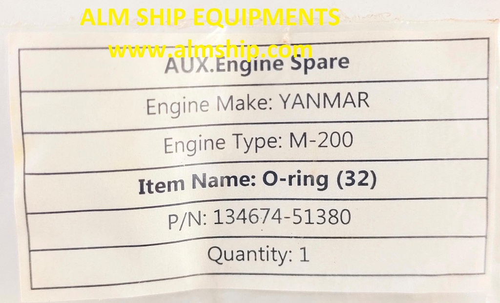 YANMAR O-RING M200