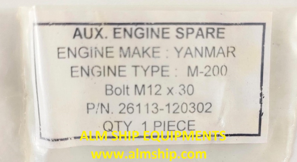 YANMAR BOLT M-200