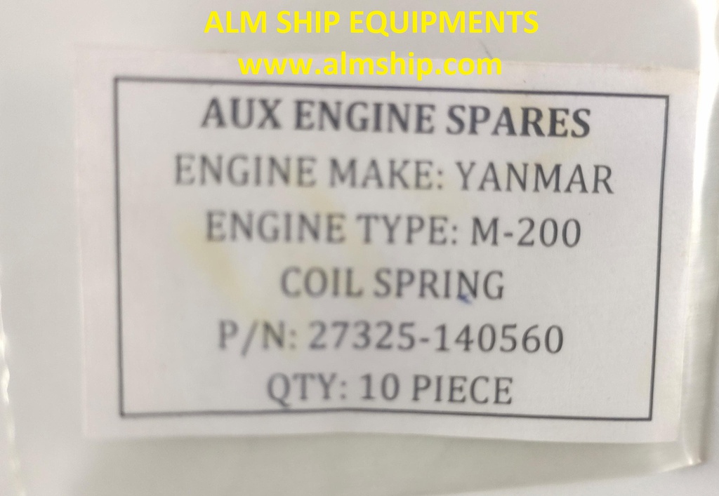 YANMAR COIL SPRING M-200
