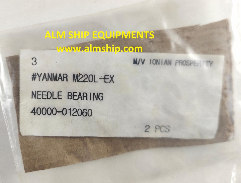 YANMAR NEEDEL BEARING M220