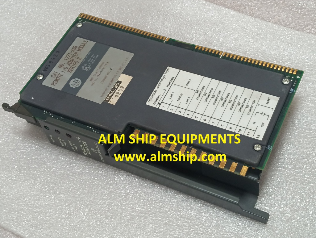REMOTE I/O ADAPTER MODULE/ALLEN BRADLEY/ 1771-ASB