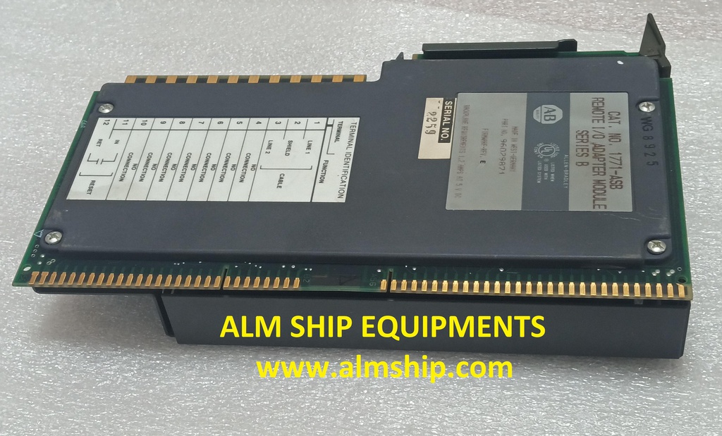 REMOTE I/O ADAPTER MODULE/ALLEN BRADLEY/ 1771-ASB