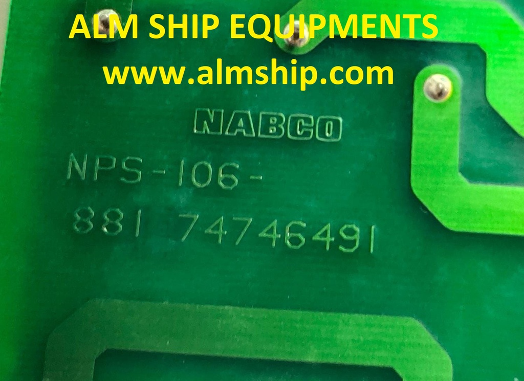 NABCO NPS-106 881 74746491 PCB CARD