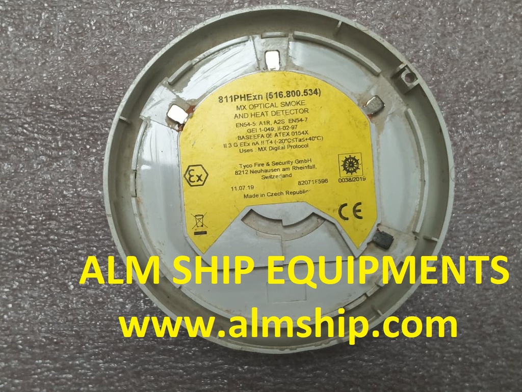MX OPTICAL SMOKE AND HEAT DETECTOR  /  TYCO / 811PHExn