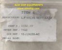 L.P VALVE SEAT GASKET 1152.29