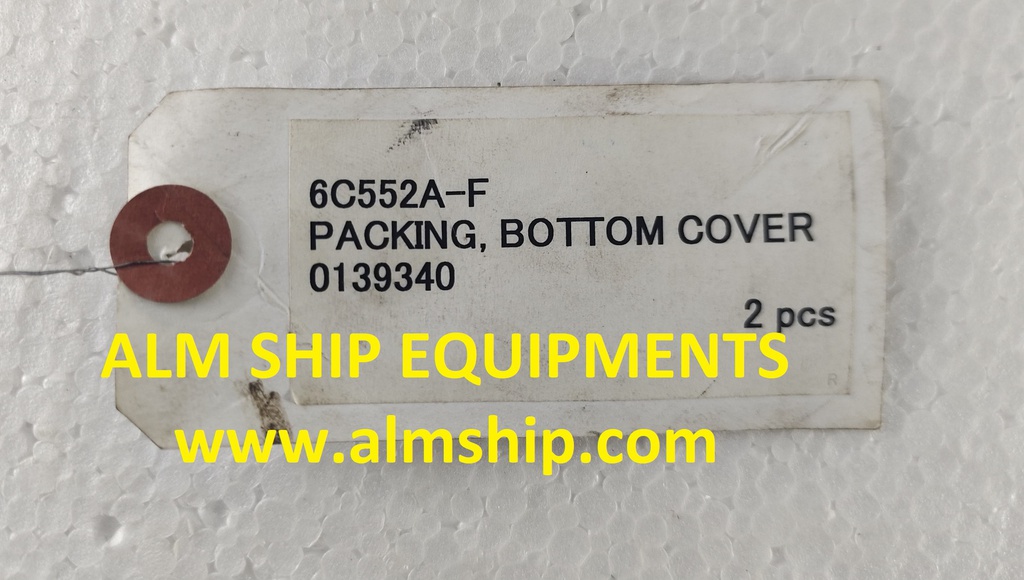 DAIKIN PACKING BOTTOM COVER 0139340 6C552A-F