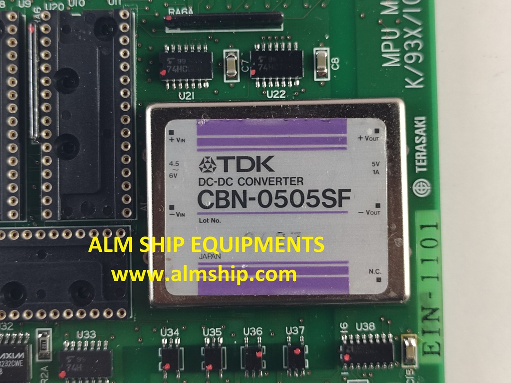 TERASAKI EIN-1101 MPU MODULE K/93X/10-001B