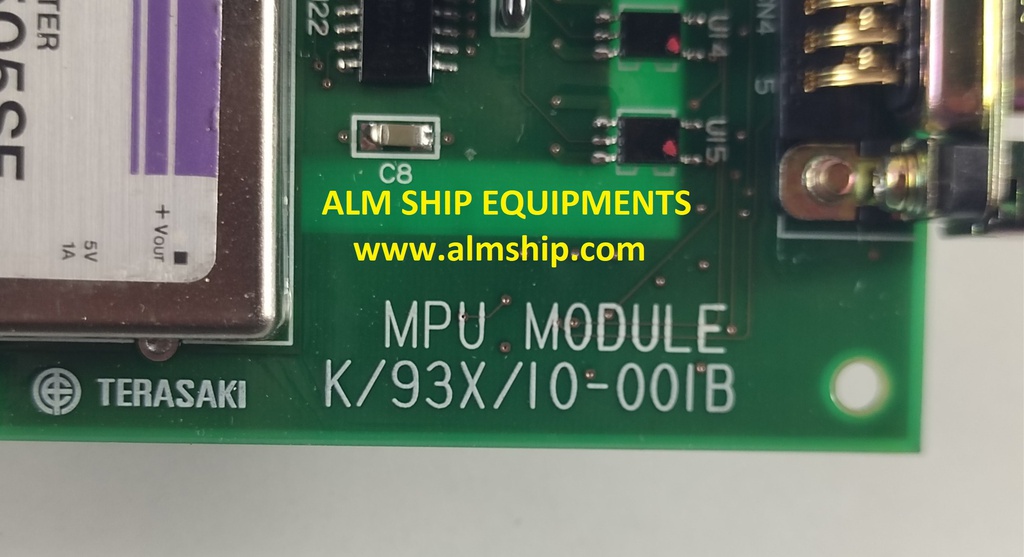 TERASAKI EIN-1101 MPU MODULE K/93X/10-001B