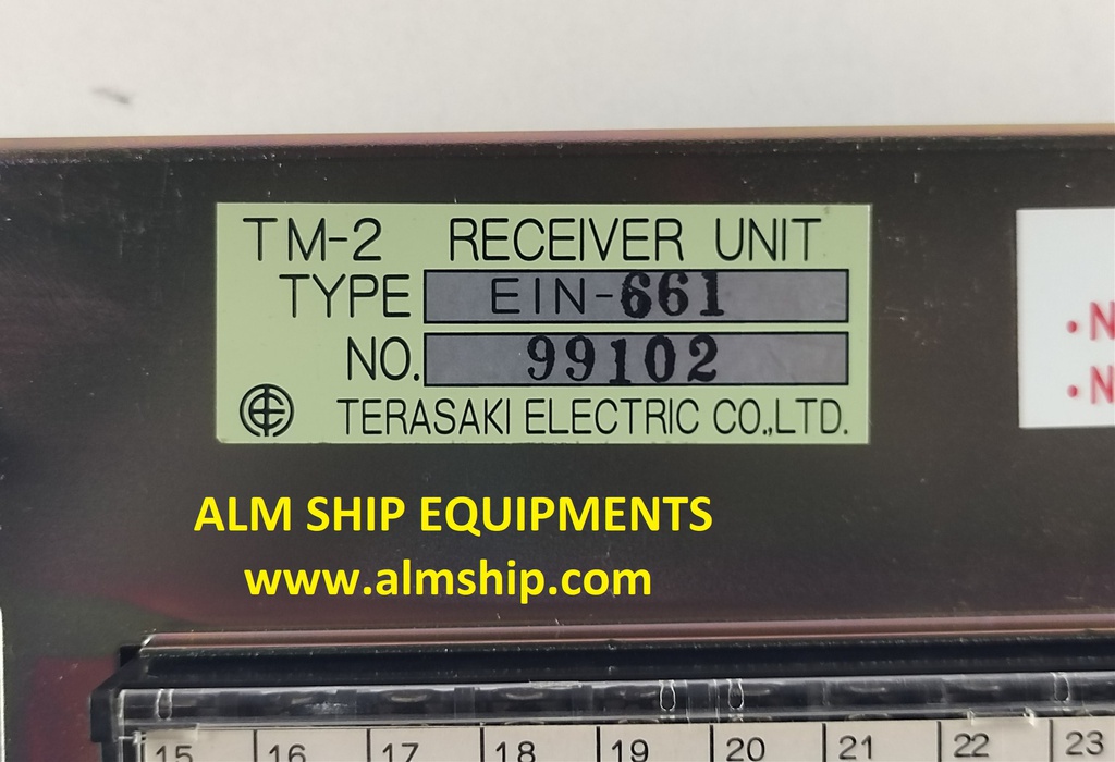 TERASAKI EIN-661 RECEIVER UNIT TM-2
