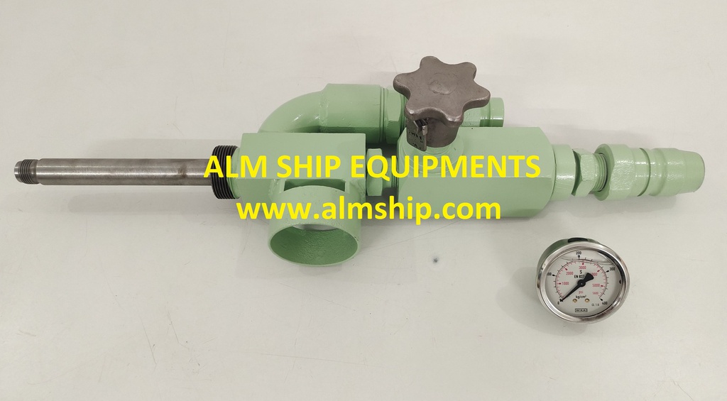 PARKER FLOW CONTROL VALVE TK-80 WITH METER
