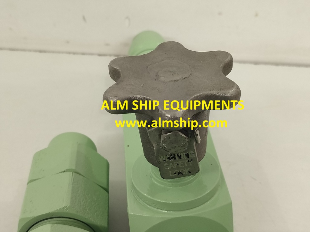 PARKER FLOW CONTROL VALVE TK-80 WITH METER