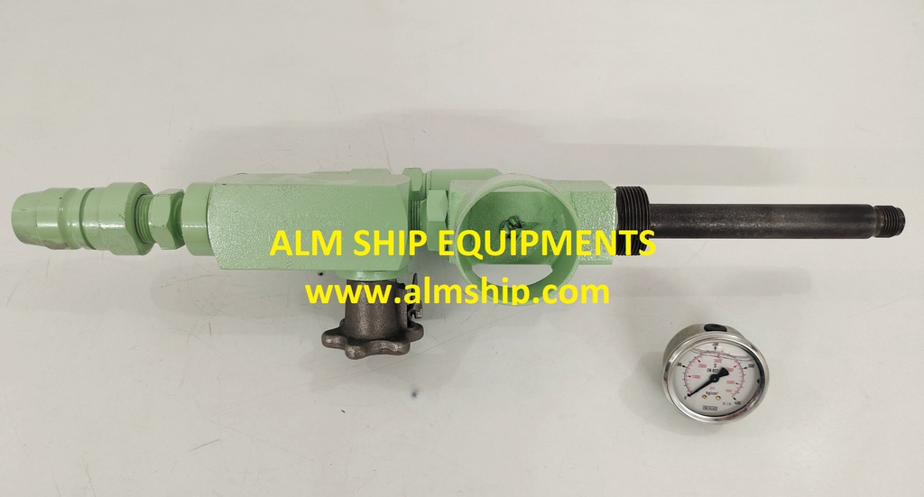 PARKER FLOW CONTROL VALVE TK-80 WITH METER