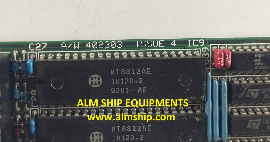 CRISTIE ELECTRONICS A/W 402303 MOD RECORD 2-13