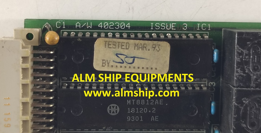 CRISTIE ELECTRONICS A/W 402304 9301056/14/A