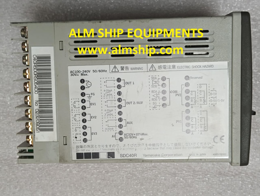 TEMPERATURE CONTROLLER/ YAMATAKE / SDC40 R