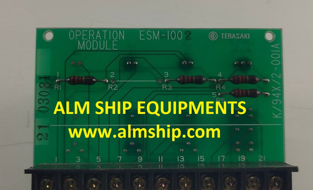 TERASAKI ELECTRIC PCB ESM-1002 TYPE K/94X/2-00IA