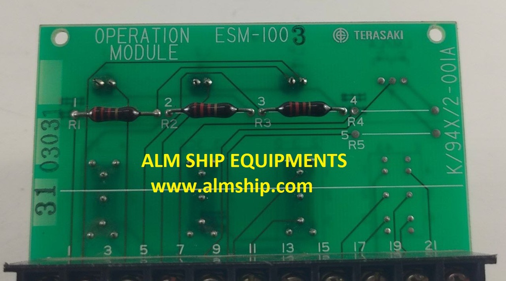 TERSAKI ELECTRIC PCB ESM-1003  TYPE K/94X/2-00IA