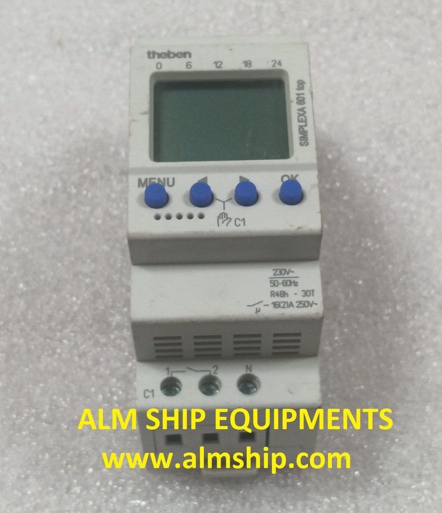DIGITAL TIME SWITCH/ THEBEN/ SIMPLEXA 601 TOP