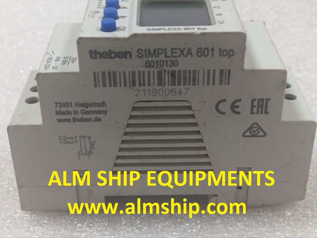 DIGITAL TIME SWITCH/ THEBEN/ SIMPLEXA 601 TOP