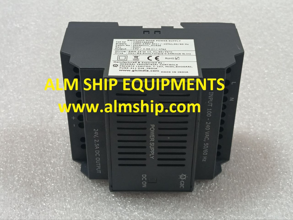 SWITCHED MODE POWER SUPPLY/ GIC India /24BS24AD4E