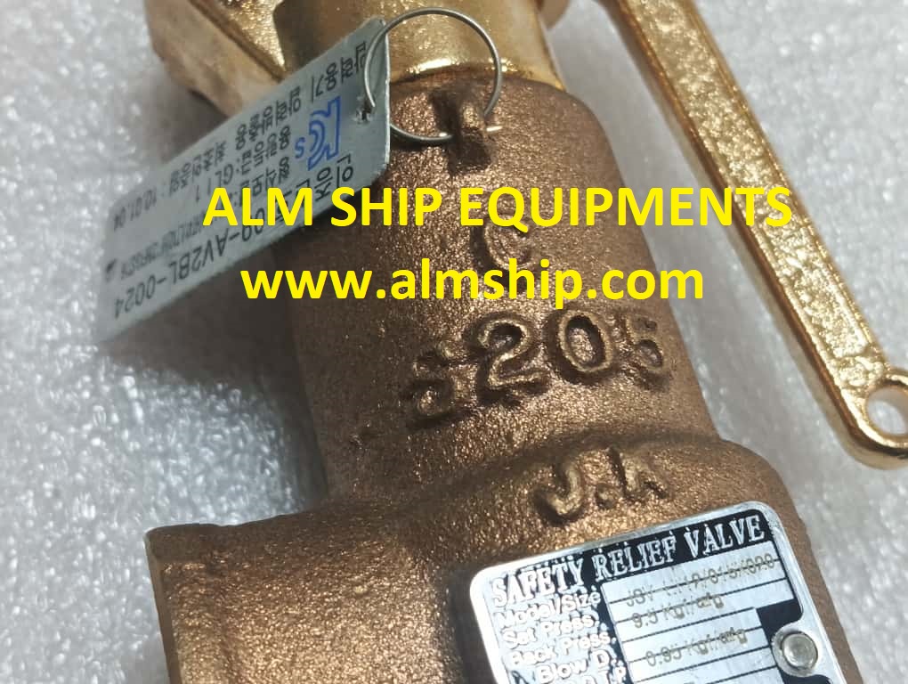 SAFETY RELIEF VALVE/ JOKWANG / JSV LT12/015X020