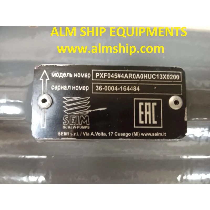 Auxiliary Oil Pump/ Seim Screw Pump/ Tripple Screw Pump