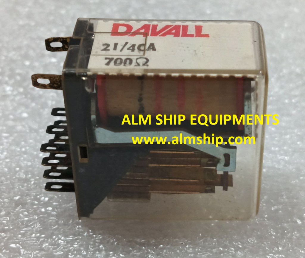 RELAY/ DAVALL/ 24VDC