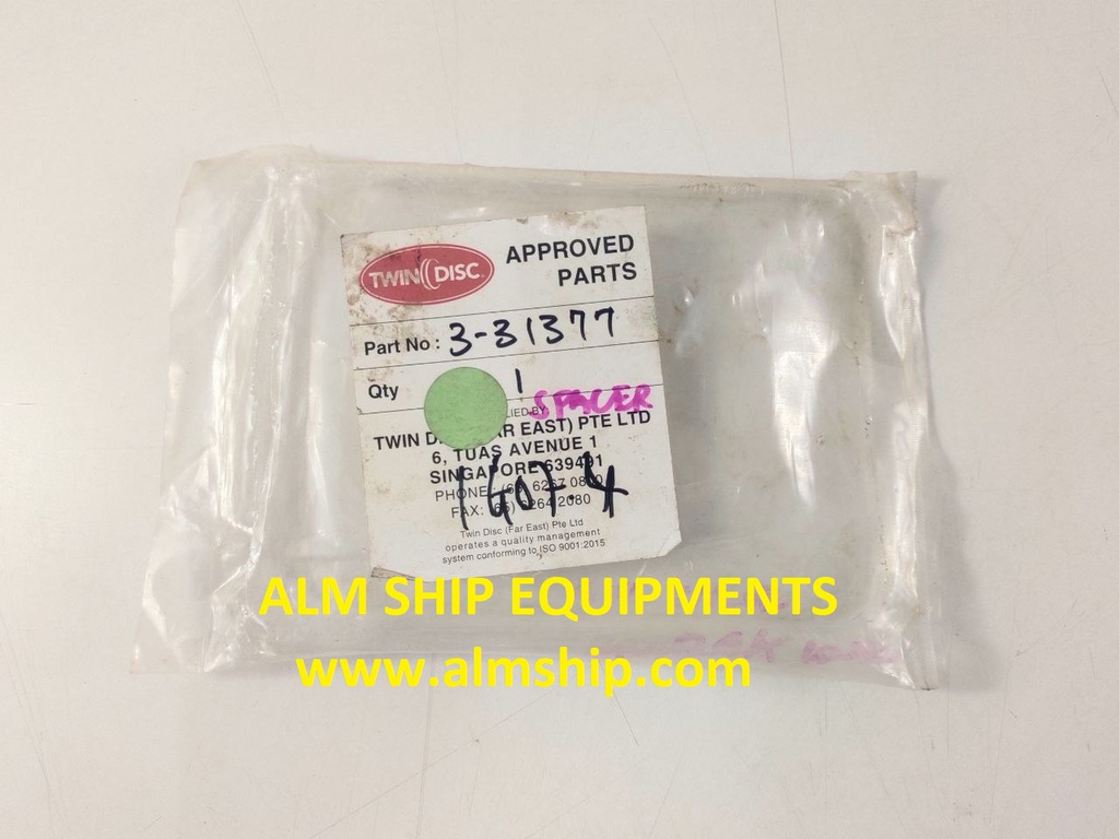 TWIN DISC SPACER P/N: 3-31377