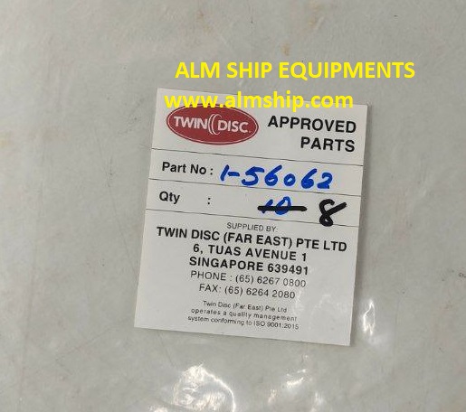 TWIN DISC GASKET P/N: 1-56062
