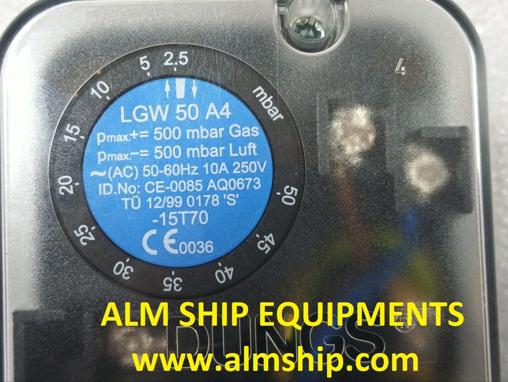 PRESSURE SWITCH/ DUNGS/ LGW 50 A4