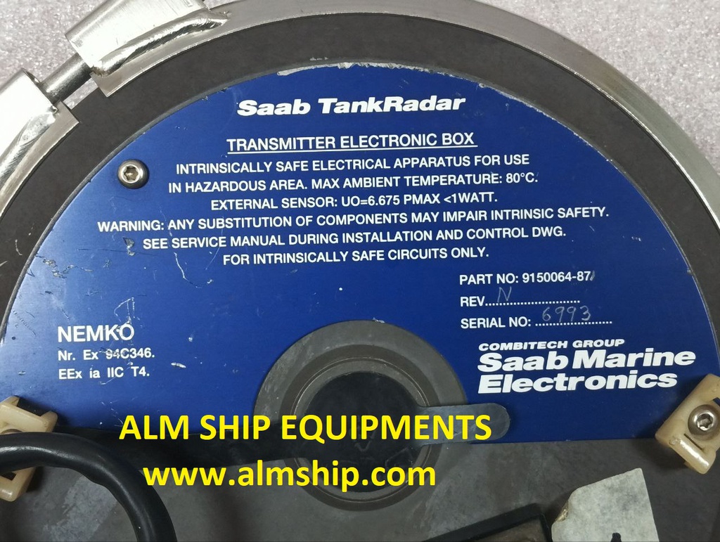 TRANSMITTER ELECTRONIC BOX / SAAB TANK RADAR / 9150064-87