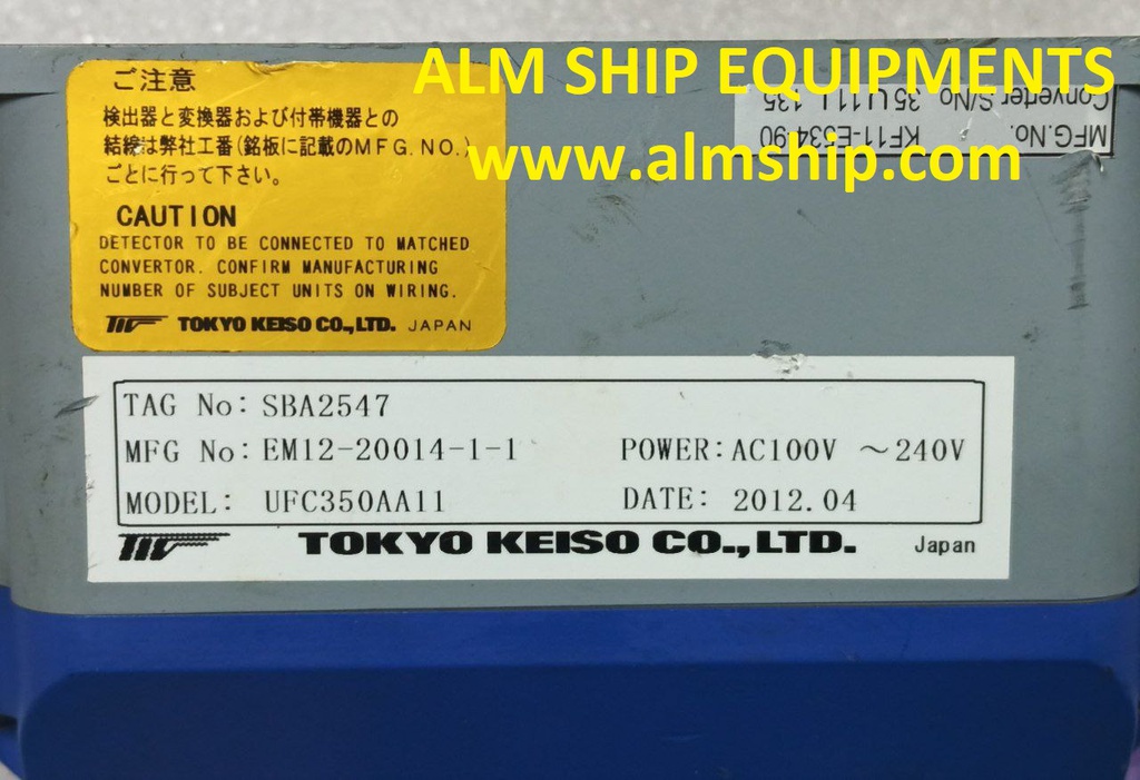 ULTRASONIC FLOWMETER / TOKYO KEISO / UL350