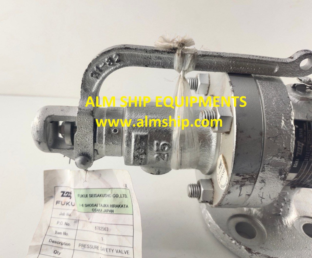 PREESURE SAFTY VALVE FUKUI SEISAKUSHO REC274- STM(C)