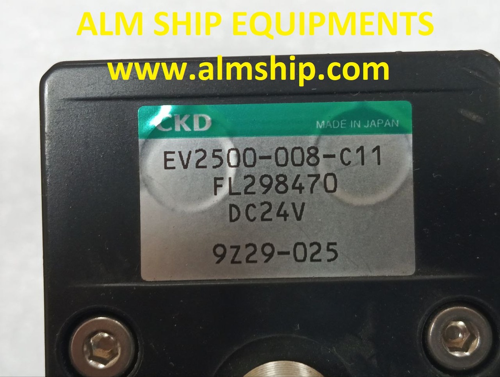 PROPOTIONAL VALVE / CKD / EV2500-008-C11 / FL298470