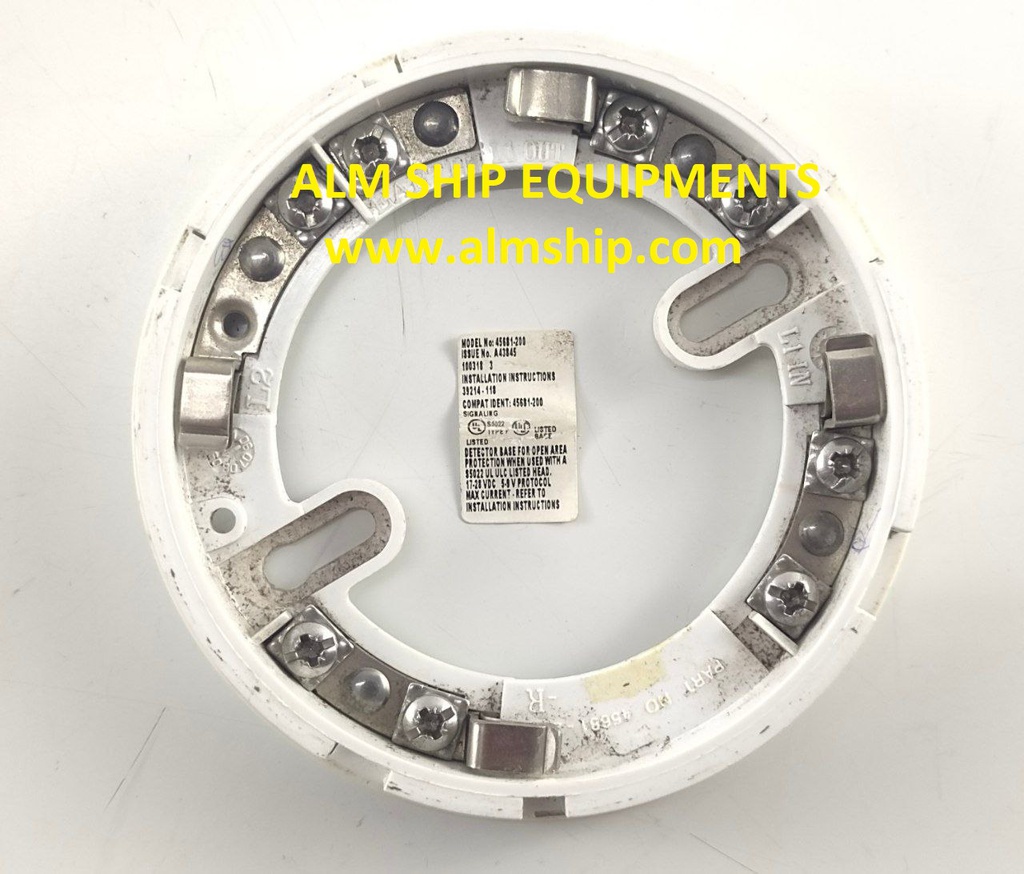 SMOKE DETECTOR WITH BASE APOLLO -55000-326 USA