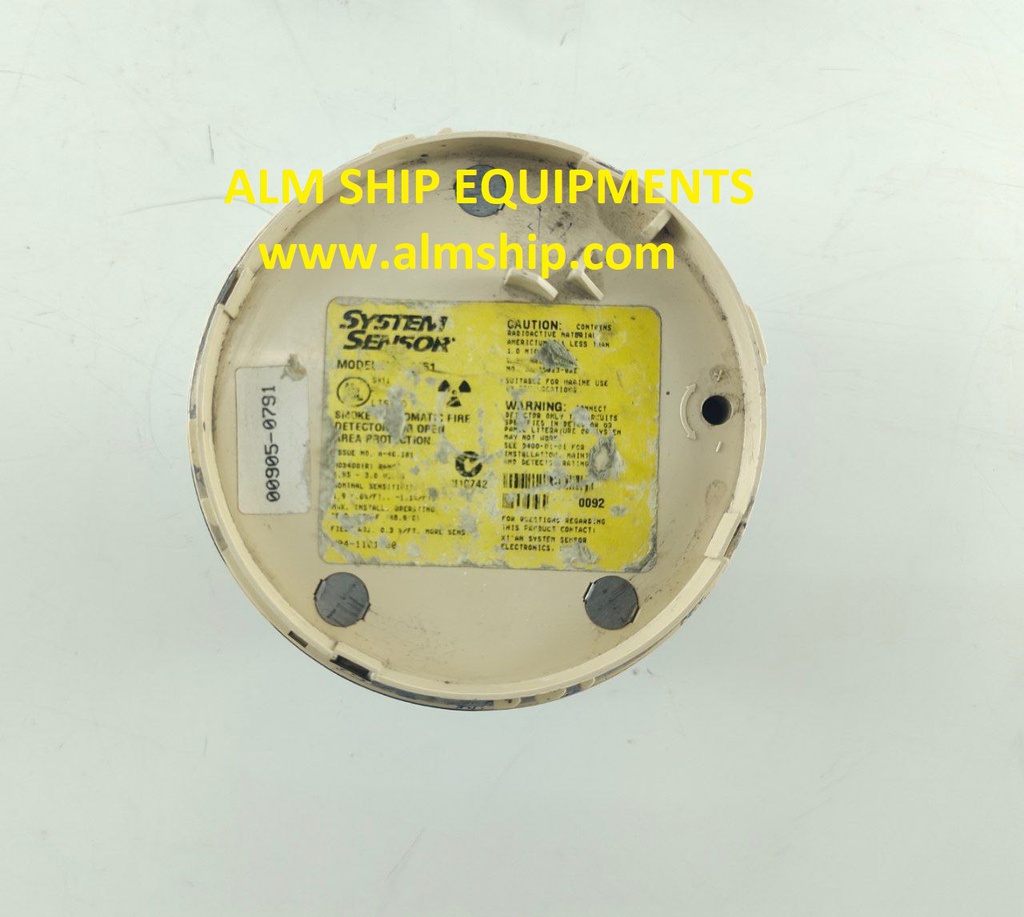 SMOKE AUTOMATIC FIRE DETECTOR MODEL NO 1451