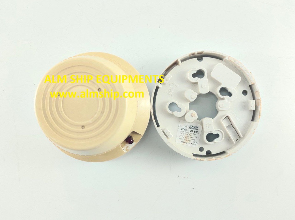 SMOKE AUTOMATIC FIRE DETECTOR WITH BASE MODEL NO 1451